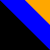 Чорно-синій-помаранчевий