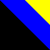 Чорний-синій-жовтий