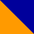 Оранжевый-темно-синий