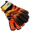 Перчатки вратарские с защитой пальцев CORE FB-9533 размер 8-10 цвета в ассортименте 19