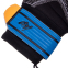 Перчатки вратарские SOCCERMAX GK-023 размер 8-10 синий-черный 2