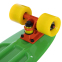 Скейтборд Пенни Penny SP-Sport SK-401-15 зеленый-оранжевый-желтый 1