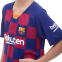 Форма футбольна дитяча з символікою футбольного клубу SP-Sport BARCELONA домашня 2020 CO-0789 зріст 116-165 см синій-бордовий 2