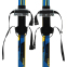 Лыжи беговые подростковые в комплекте с палками Zelart SK-0881-130B цвета в ассортименте 19