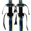 Лыжи беговые подростковые в комплекте с палками Zelart SK-0881-140B цвета в ассортименте 2