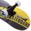 Скейтборд FISH CROW SP-Sport SK-414-8 желтый-черный 3