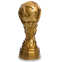 Статуетка нагородна спортивна Футбол Футбольний м’яч золотий SP-Sport HX3786-A5 2
