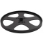 Млинці диски сталеві для станової тяги Deadlift Pulling Weight Plates Zelart TA-6961-20 20кг чорний 1