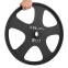 Млинці диски сталеві для станової тяги Deadlift Pulling Weight Plates Zelart TA-6961-20 20кг чорний 5