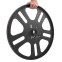 Млинці диски сталеві для станової тяги Deadlift Pulling Weight Plates Zelart TA-6992-20 20кг чорний 4