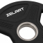 Млинці диски TPU 2 Handle металева втулка Zelart TA-6995-2_5 ø51мм 2,5кг чорний 2