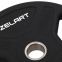 Млинці диски TPU 2 Handle металева втулка Zelart TA-6995-20 ø51мм 20кг чорний 2