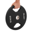 Млинці диски TPU 2 Handle металева втулка Zelart TA-6995-20 ø51мм 20кг чорний 4