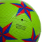 Мяч резиновый Футбольный LEGEND FB-1922 №5 салатовый-красный-синий 1