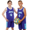 Форма баскетбольна дитяча NB-Sport NBA LAKERS 6 BA-9970 S-2XL фіолетовий-блакитний 0