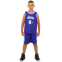 Форма баскетбольная детская NB-Sport NBA LAKERS 6 BA-9970 S-2XL фиолетовый-голубой 2