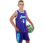 Форма баскетбольная детская NB-Sport NBA LAKERS 6 BA-9970 S-2XL фиолетовый-голубой 6