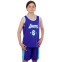 Форма баскетбольная детская NB-Sport NBA LAKERS 6 BA-9970 S-2XL фиолетовый-голубой 12