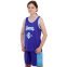 Форма баскетбольна дитяча NB-Sport NBA LAKERS 6 BA-9970 S-2XL фіолетовий-блакитний 13