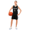 Форма баскетбольна дитяча NBA клуб Spurs 1 BA-9972 S-2XL чорний-білий 15