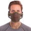 Захисна маска на півобличчя зі сталевої сітки SILVER KNIGHT CM01 кольори в асортименті 0