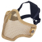 Защитная маска пол-лица из стальной сетки SILVER KNIGHT CM01 цвета в ассортименте 8