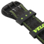 Пояс атлетический кожаный VELO VL-8180 спинка-15см размер-M-XXL черный-салатовый 7