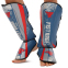 Защита голени и стопы для единоборств FISTRAGE VL-7813 S-XL синий 1