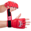 Перчатки для смешанных единоборств MMA кожаные TOP KING Super TKGGS S-XL цвета в ассортименте 7