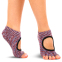 Шкарпетки для йоги та пілатесу з відкритими пальцями нековзні SP-Planeta FI-0438-1 розмір 36-41 кольори в асортименті 12