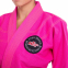 Кімоно жіноче для джиу-джитсу HARD TOUCH JJSL 130-160см рожевий 4