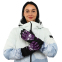 Рукавиці гірськолижні теплі жіночі LUCKYLOONG B-4455 M-XL кольори в асортименті 60