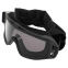 Очки защитные маска со сменными линзами и чехлом SPOSUNE JY-023-1 оправа-черная цвет линз серый 3