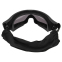 Очки защитные маска со сменными линзами и чехлом SPOSUNE JY-023-1 оправа-черная цвет линз серый 5
