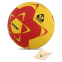 М'яч для гандболу STAR NEW PROFESSIONAL GOLD HB421 №1 жовтий-червоний 4