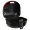 Кофр центральный задний для мотоцикла пластиковый Top Case JUHAO M-938 1шт 39x36x28см черный-красный 7