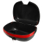 Кофр центральный задний для мотоцикла пластиковый Top Case JUHAO M-999 1шт 43x39x28см черный-красный 6