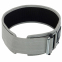 Пояс атлетичний посилений регульований QUICK LOCKING WEIGHTLITING BELT EZOUS O-02 розмір S-L сірий 0