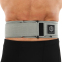 Пояс атлетичний посилений регульований QUICK LOCKING WEIGHTLITING BELT EZOUS O-02 розмір S-L сірий 8