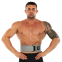 Пояс атлетичний посилений регульований QUICK LOCKING WEIGHTLITING BELT EZOUS O-02 розмір S-L сірий 12