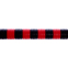 Массажер-палка роликовый 9 массажеров PRO-SUPRA Massager Bar MS-06-9 черный-красный 0