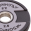Блины (диски) полиуретановые TECHNOGYM TG-1837-2_5 51мм 2,5кг черный 0