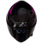 Мотошолом інтеграл (full face) TZ M-3834 M-XL чорний-рожевий 3
