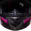 Мотошлем интеграл (full face) TZ M-3834 M-XL черный-розовый 6
