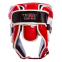 Шлем боксерский открытый с усиленной защитой макушки кожаный VELO VL-8195 M-XL цвета в ассортименте 5