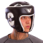 Шлем боксерский открытый с усиленной защитой макушки кожаный VELO VL-8195 M-XL цвета в ассортименте 12