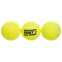 М'яч для великого тенісу DUNLOP FORT TOURNAMENT SELECT DL601315 3шт салатовий 1