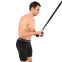 Рукоятка для тяги c узким хватом Triceps Grip нескользящее покрытие SP-Sport TA-9991 черный 8