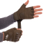 Перчатки тактические с открытыми пальцами SILVER KNIGHT BC-7053 L-XL цвета в ассортименте 6
