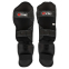 Защита голени и стопы для единоборств FISTRAGE VL-7873 S-XL черный-белый 10